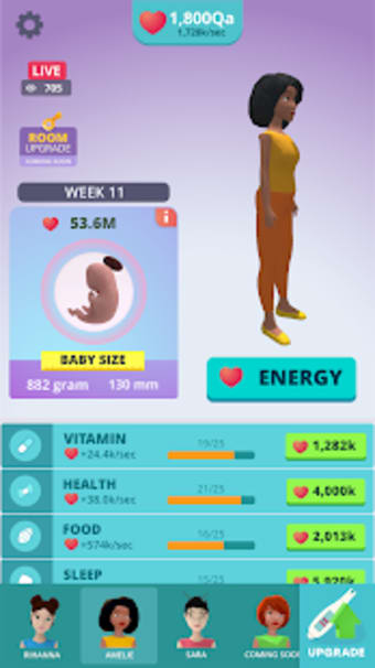 Baby  Mom - Pregnancy Idle 3D Simulator