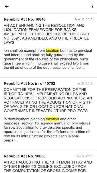 Republic Acts - Philippines