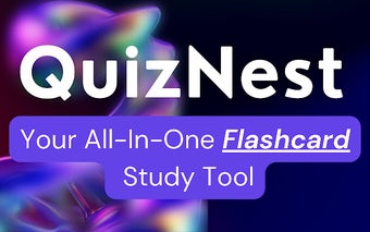 QuizNest - Interactive Flashcards and Quizes