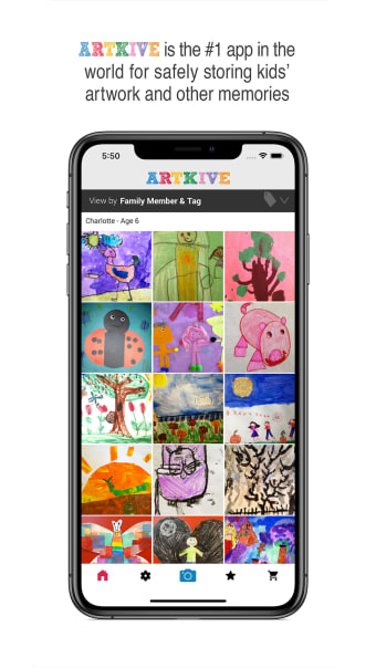 Artkive - Save Kids Art