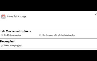 Move Tab Hotkeys (Chrome Number Pad Keys)