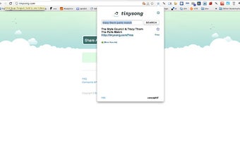 Tinysong Grooveshark Extension