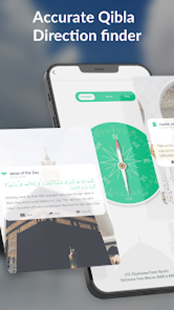 Qibla Finder: Prayer Times