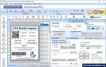 Retail Barcode Labels Maker