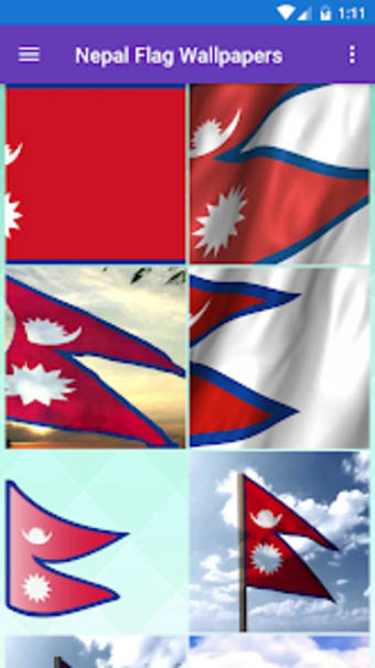 Nepal Flag Wallpaper: Flags an