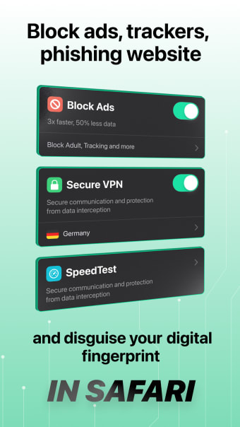 VPN  AdBlock for Browser