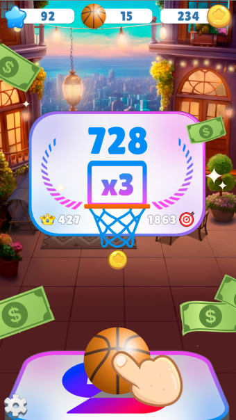Dunk hoop - Basketball Payday