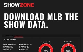 ShowZone - Download MLB The Show Data