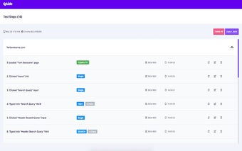 QAide Test Step Recorder