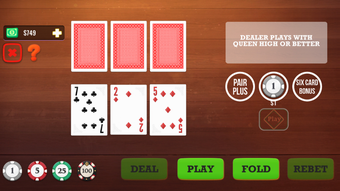 Three Card Poker Vegas Casino