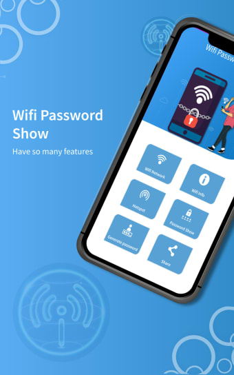 WIFI password show: Find Key