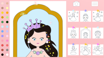 Princess Coloring Kid Toddler