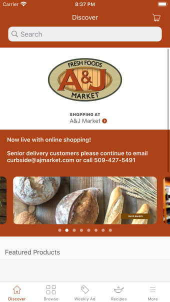 AJ Market Shopping App