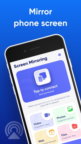 Screen Mirroring: Air Cast App