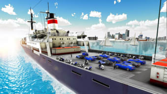 US Police Car Transport Cruise Ship Simulator 2018