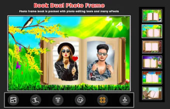 Photo Book Dual Photo Frame
