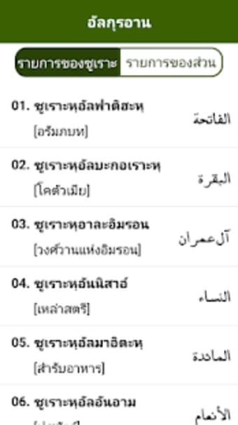คมภรกรอาน  Thai Quran