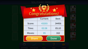FreeCell Solitaire Classic  free cell card game