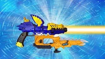 DX Dino Blade Fury Blaster Gun