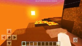 Volcano RUN parkour Map for MCPE Craft