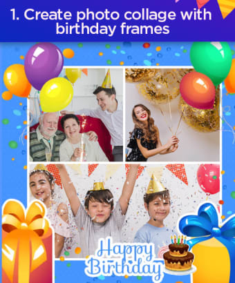 Birthday video maker with phot