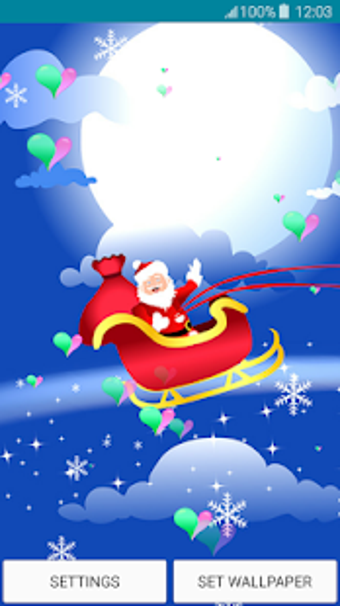 Live Wallpapers - Santa Claus