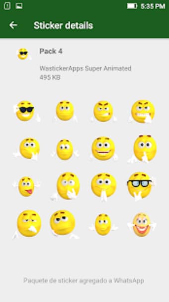 New Stickers of Emojis in 3D WAstickerapps