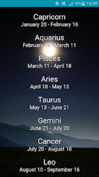 New Zodiac Signs