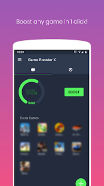 Game Booster X: Better Game Play  FPS Meter