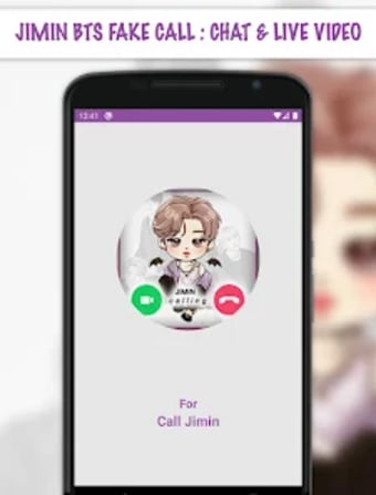 Jimin BTS Fake Call : Chat  L