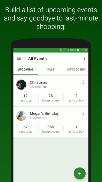 Gift Tracker - Christmas and B