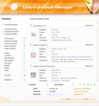 Linera Uninstall Manager Pro
