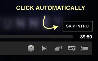 Netskip: Auto skip intro on netflix!