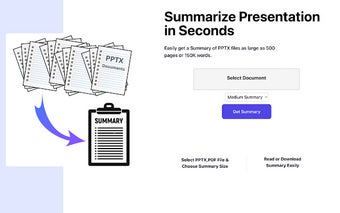 Presentation Summarizer