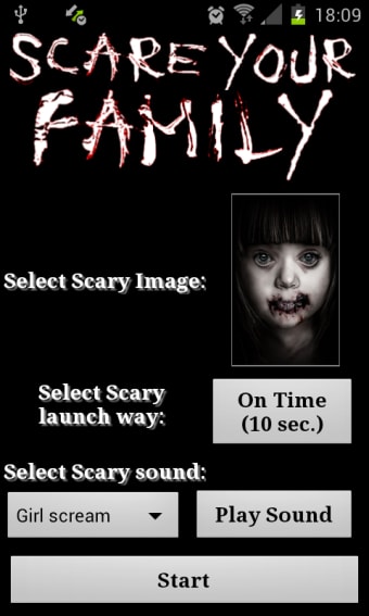 Scare your family