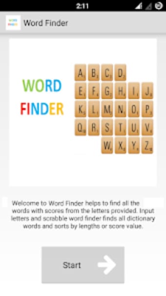 Word Finder Scrabble Solver