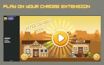 Play Super Cowboy Run [Runner Game]