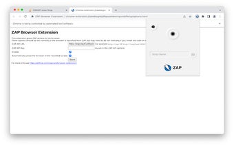 ZAP Browser Extension