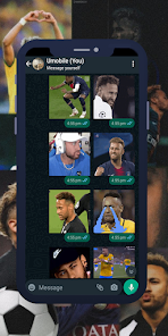 Neymar Stickers for WhatsApp