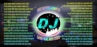 DJ Pargoy Cek Sound Bass Glerr