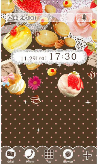 Cute Wallpaper Sweets Party