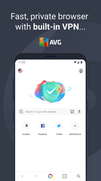 AVG Browser: Fast Browser  VPN  Ad Block