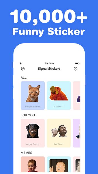 Singal Sticker - Sticker Maker