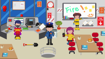 Pretend Play Fire Station: Town Firefighter Story