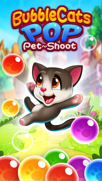 Bubble Cats Pop: Pet Shoot