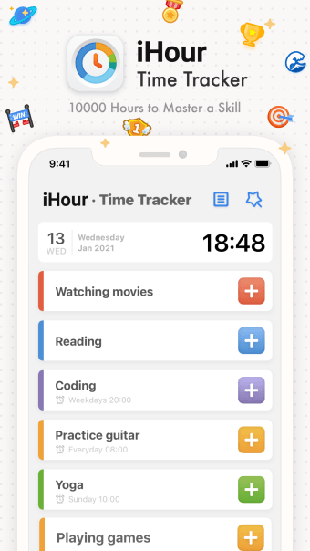 iHour - Focus Time Tracker