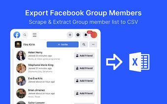 Group Member Exporter for Facebook