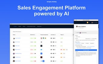 Sales Engagement Tool powered by AI