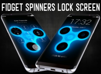 Fidget Spinners Lock Screen