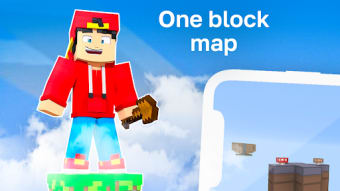 Map One Block for mcpe